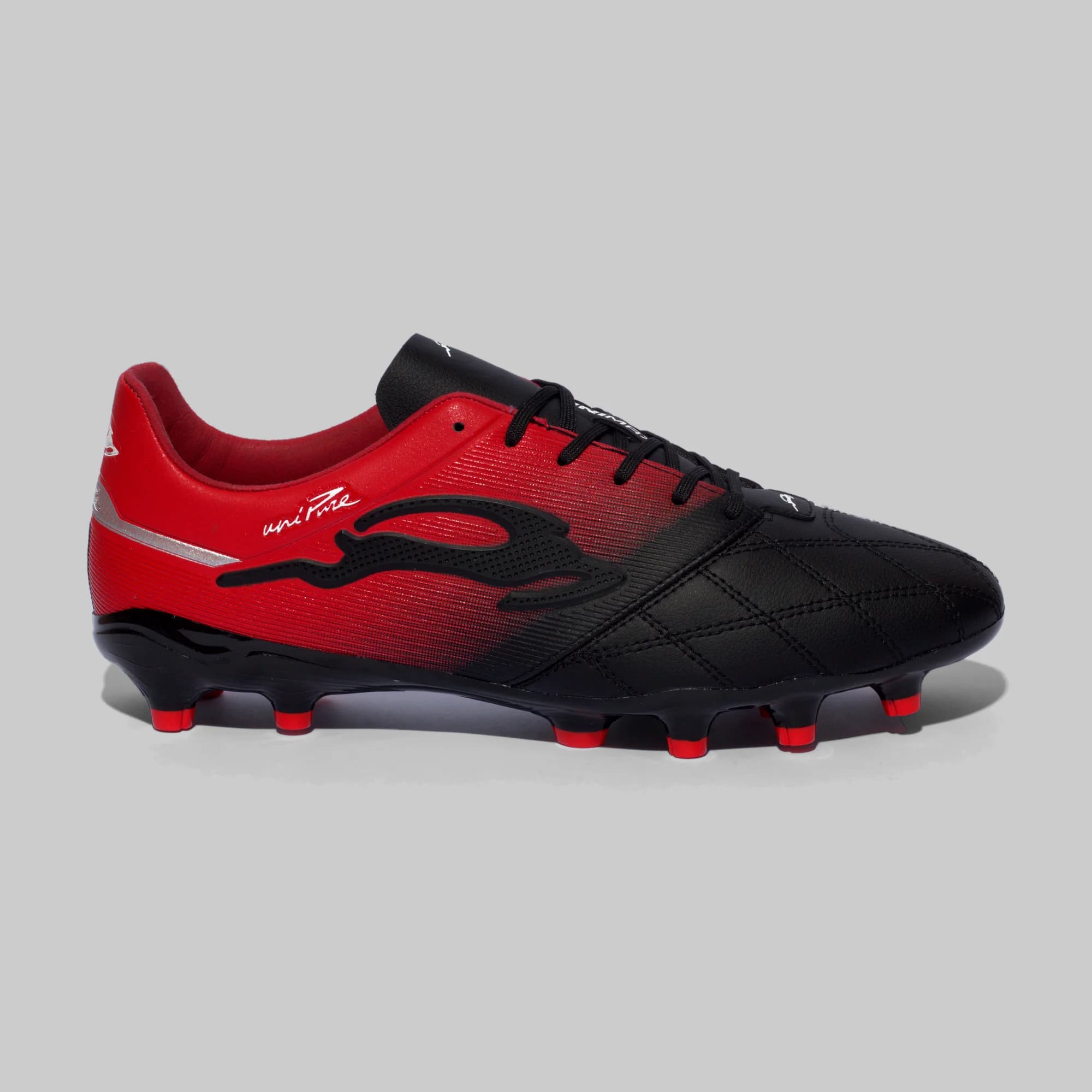 Estilo 3112 Negro Rojo, vista lateral