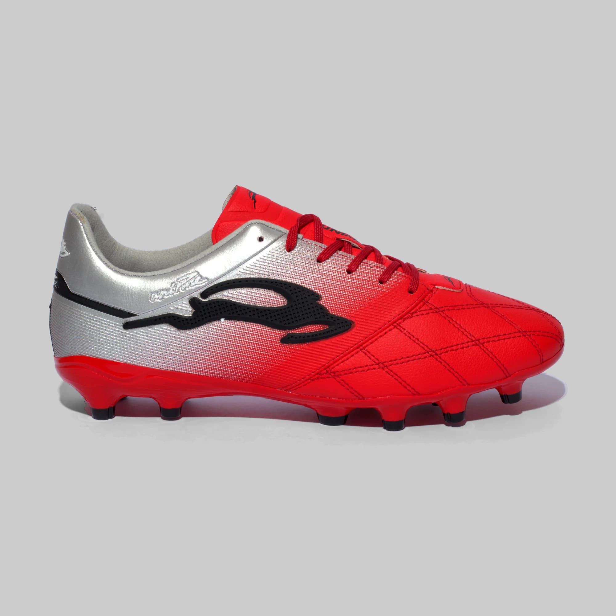 Estilo 3112 Rojo Plata Negro, vista lateral