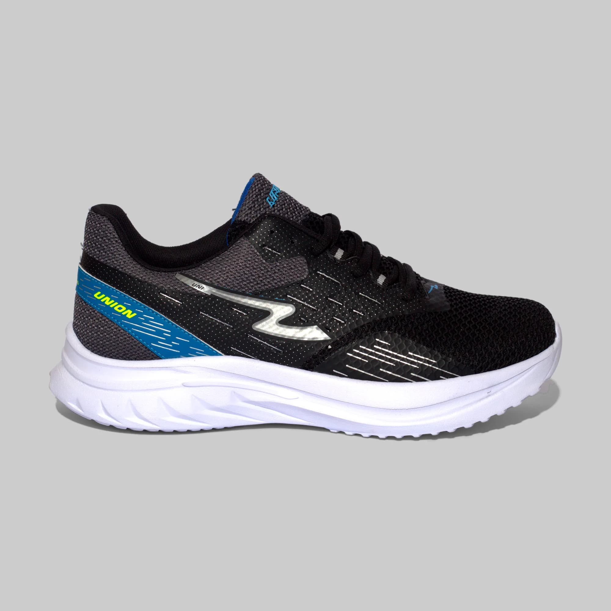 Estilo 538 Oxford Negro Turquesa, vista lateral