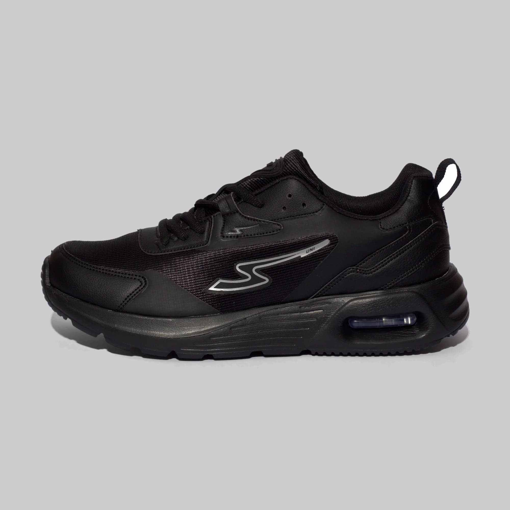 Estilo 542 Negro Oxford, vista lateral