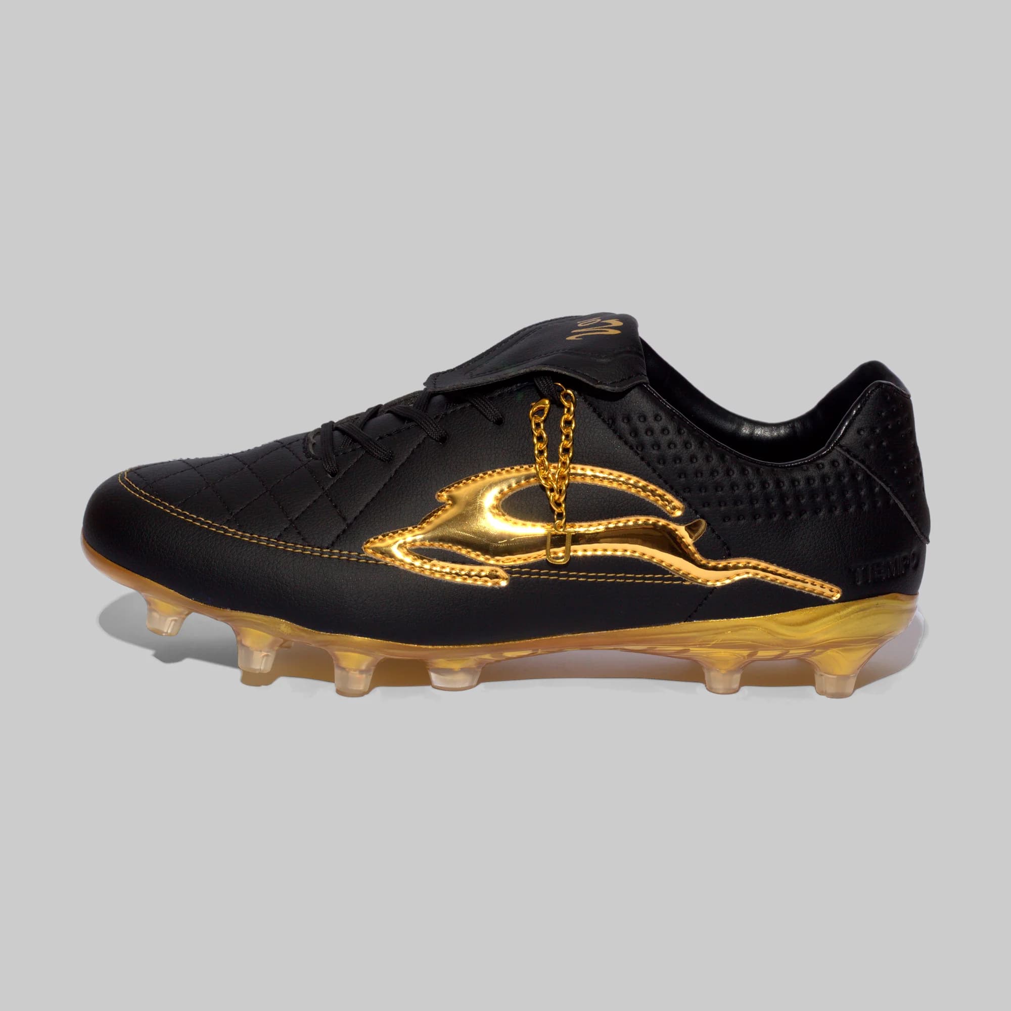 Estilo Golden Negro-Dorado, vista lateral